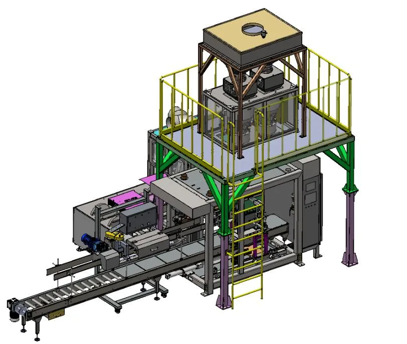 直上袋式全自动包装机-结构图1